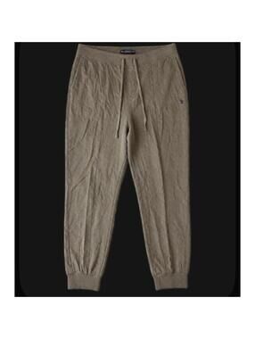 Polo Ralph Lauren Men's Tan and Brown Joggers-tracksuit